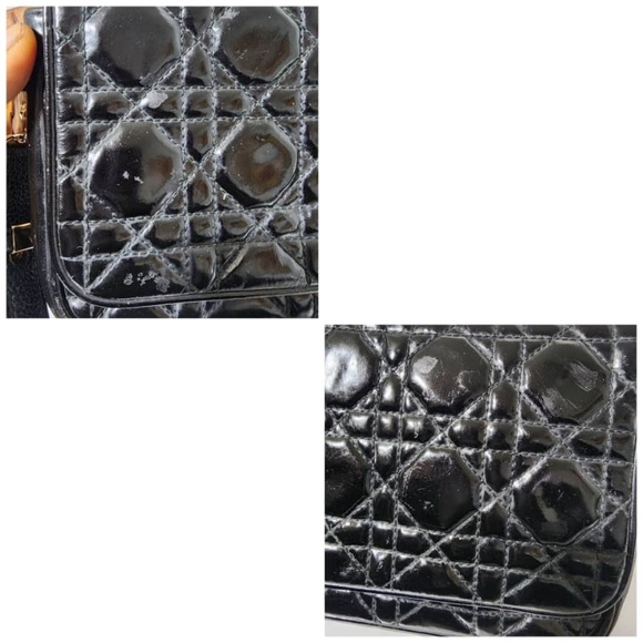 Authentic Christian Dior Cannage Lady Dior Wallet on Chain - Picture 15 of 16